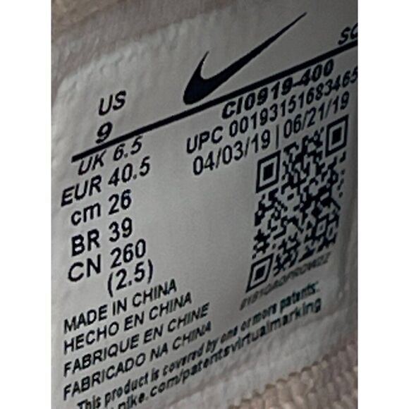 Nike Air Force 1 Shadow Low Mystic Navy Women’s Sneakers Size 9 - Picture 10 of 13